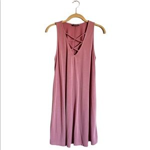 Peyton Jensen Sleeveless Tank Swing Dress Size Large